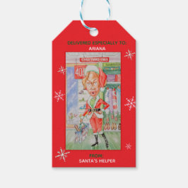 PERSONALIZED CHRISTMAS GIFT LABEL PRESENTETIKETT