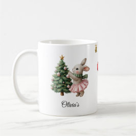 Personalized Christmas Mug Custom Name Holiday Cup Kaffemugg