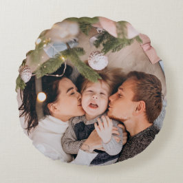 Personalized Christmas Rund Kudde