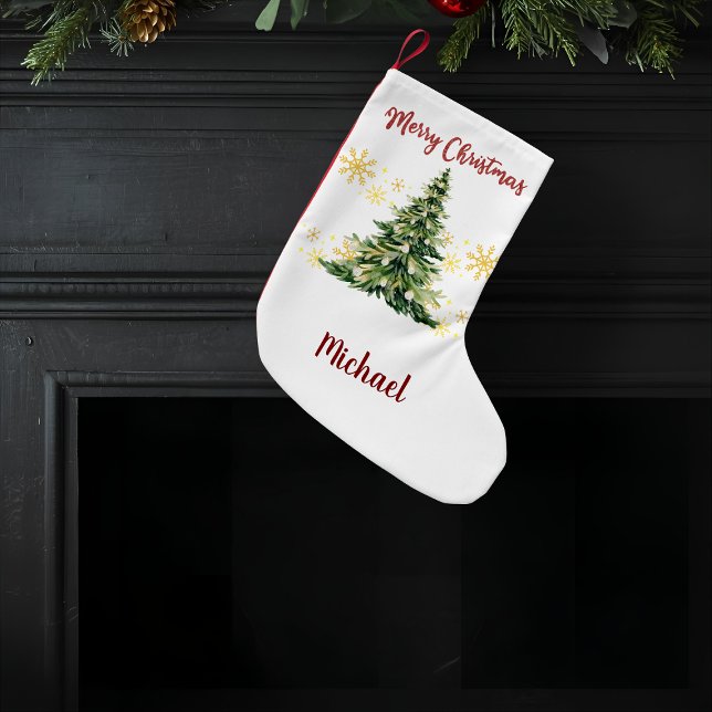 Personalized Christmas Stocking Liten Julstrumpa (Skapare uppladdad)