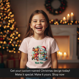 Personalized Christmas T Shirt