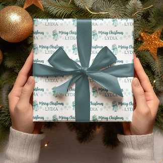 Personalized Christmas Wrapping Paper Presentpapper