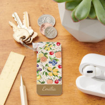 Personalized citrus Brown and beige pattern