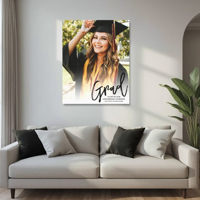 Personalized Class of 2026 Graduation Photo Canvastryck (Personalized Class of 2026 Graduation Photo Canvas Print )