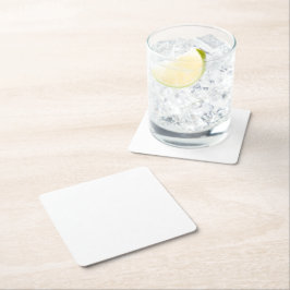 Personalized Coasters | Wedding & Business Sets Underlägg Papper Kvadrat