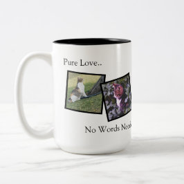 Personalized Coffee Mug for Animal Lovers Två-Tonad Mugg