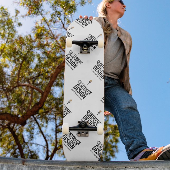 Personalized Company Branded Custom Minimalist  Mini Skateboard Bräda 18,5 Cm (Skapare uppladdad)