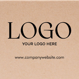 Personalized Company Business Logo Website Modern Stämpel