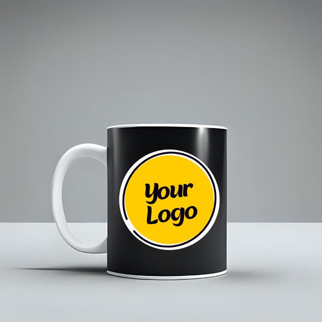 Personalized Company Logo  | Custom Business Gift  Kaffemugg (Skapare uppladdad)