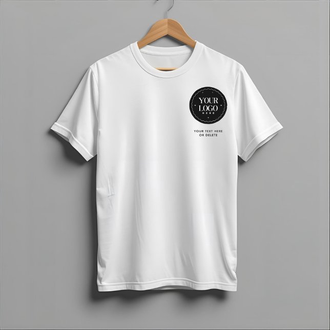 Personalized Company Logo  | Custom Business Gift  T Shirt (Skapare uppladdad)