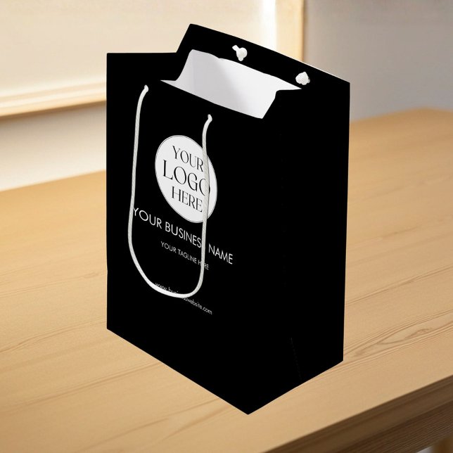 Personalized Company Logo Small Business Shopping (In situ)