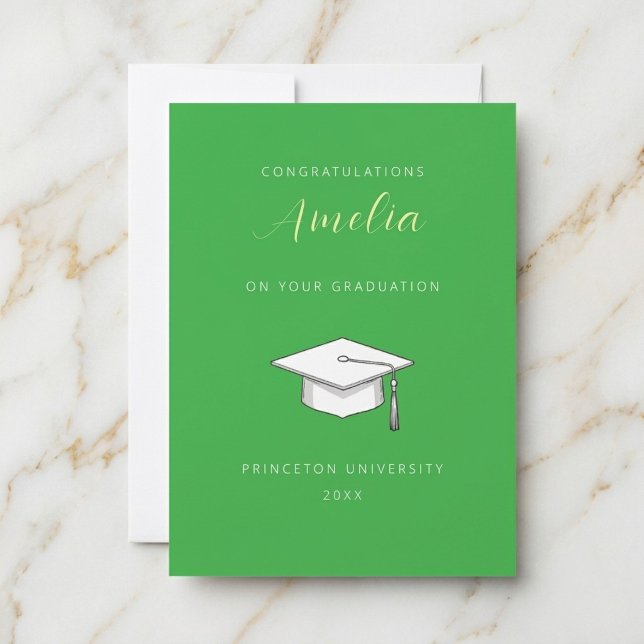 Personalized congratulations graduation card inbjudningar (Skapare uppladdad)