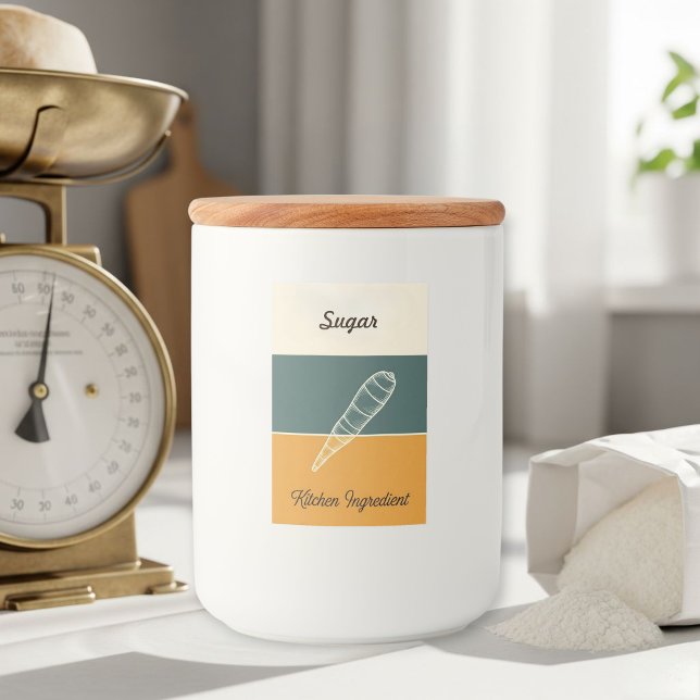 Personalized Cookie & Cereal Labels Freshness Mat Etikett (Skapare uppladdad)