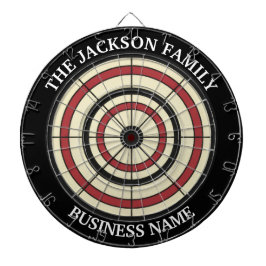Personalized Corporate Dartboard Office Decor Darttavla