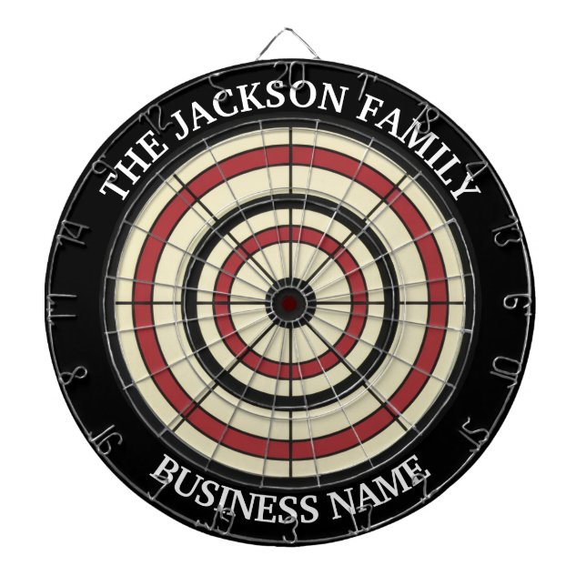 Personalized Corporate Dartboard Office Decor Darttavla (Framsidan)