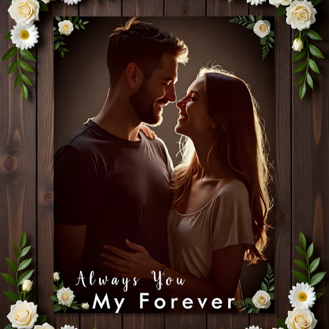 ✅Personalized Couple Photo |Custom Engagement Gift Canvastryck (Skapare uppladdad)