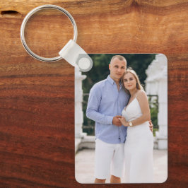 Personalized Couple Photo Love Memory Nyckelring
