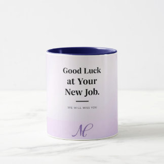 Personalized Coworker Farewell Mug – Custom Name Mugg