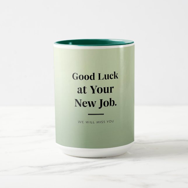 Personalized Coworker Farewell Mug –Office Goodbye Mugg (Center)