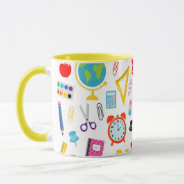 Personalized Crayon Back To School Mug Mugg