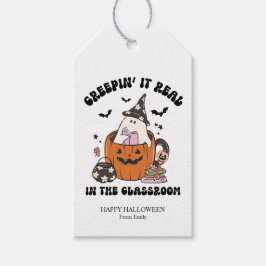 Personalized Creepin’ It Real in the Classroom Presentetikett