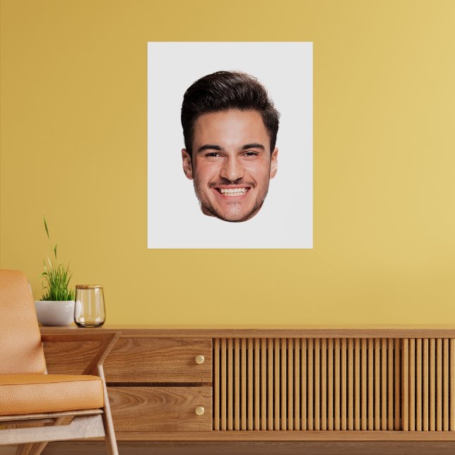 Personalized Custom Face Dad  Poster (Vardagsrum 2)