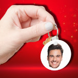 Personalized Custom Face Nyckelring<br><div class="desc">Personalized Custom Face,  Personalized Baby,  Kid,  Boyfriend,  Girlfriend,  Face</div>