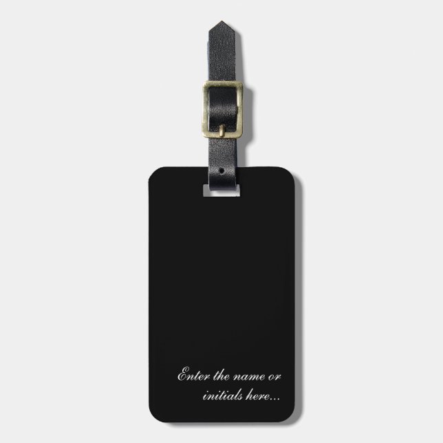 Personalized Custom Luggage Tag Bagagebricka (Vertikal Framsida)