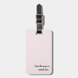  Personalized Custom Luggage Tag Bagagebricka