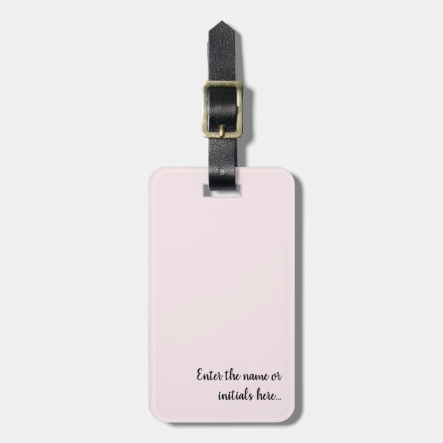  Personalized Custom Luggage Tag Bagagebricka (Vertikal Framsida)