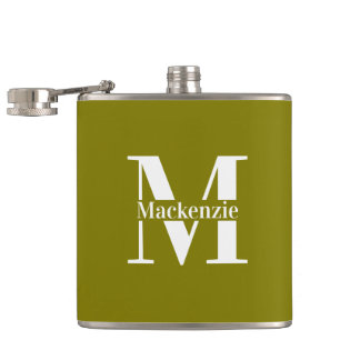 Personalized Custom Made Monogrammed Green Fickplunta