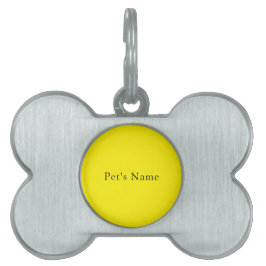 Personalized Custom Name Pet Tag with Stylish Fram ID-bricka Husdjur
