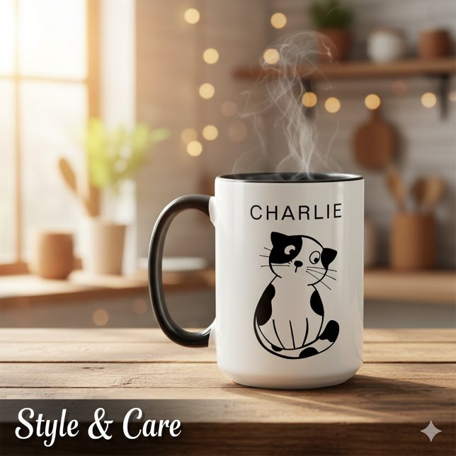 Personalized Custom Pet Mug with Photo and Name Mugg (Personalized Custom Pet Mug with Photo and Name)