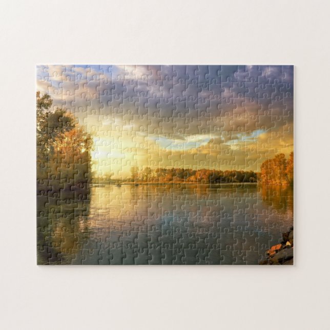 Personalized Custom Photo Jigsaw Puzzle Pussel (Horisontell)