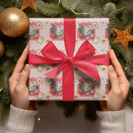 Personalized Cute Christmas Photo Collage Presentpapper