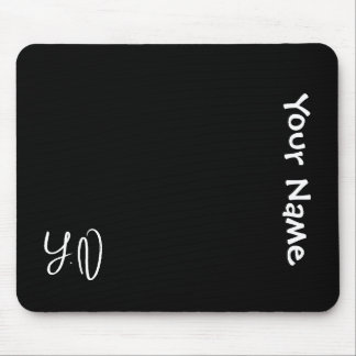 Personalized Cute Mouse Pad – Name & Initials Gift Musmatta