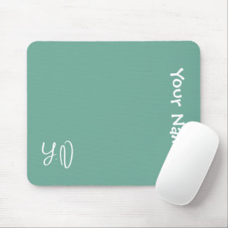 Personalized Cute Mouse Pad – Name & Initials Gift Musmatta