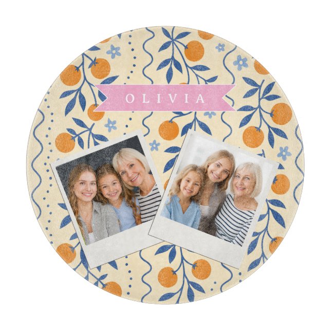 Personalized cute retro citrus folk pattern (Framsidan)