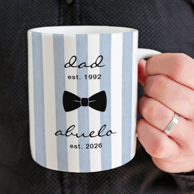 Personalized Dad to Abuelo Mug Gift Kaffemugg (Skapare uppladdad)