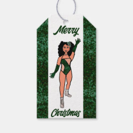 Personalized Dancer Gift Tag Forest B Presentetikett