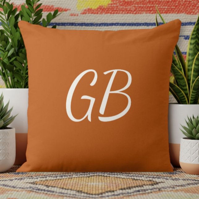 Personalized Decorative Pillow with Initials Kudde (Skapare uppladdad)