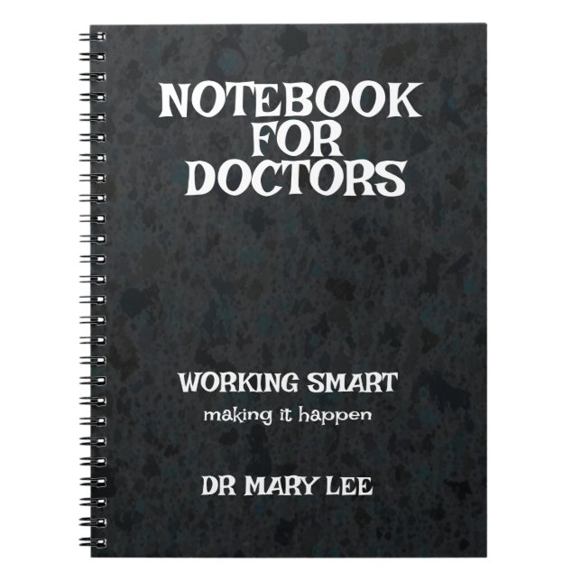 Personalized Doctor Anteckningsbok (Framsidan)