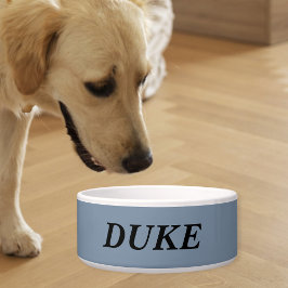 Personalized dog bowl with your pet's name