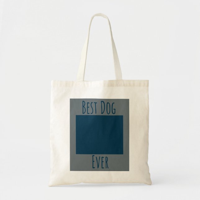 Personalized Dog Lover Tote Bag  Tygkasse (Framsidan)