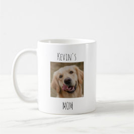 Personalized Dog Mom 2 Photo Mug | Custom Gift Kaffemugg