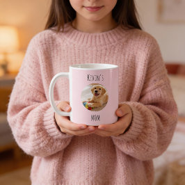Personalized Dog Mom Photo Mug | Custom Gift Kaffemugg