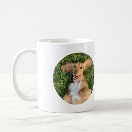 Personalized Dog Photo with Text | Custom Gift Kaffemugg