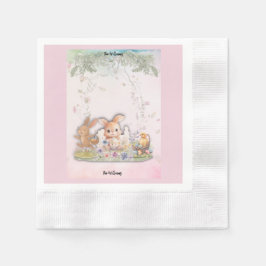 Personalized Easter Brunch  Paper Napkins Pappersservett