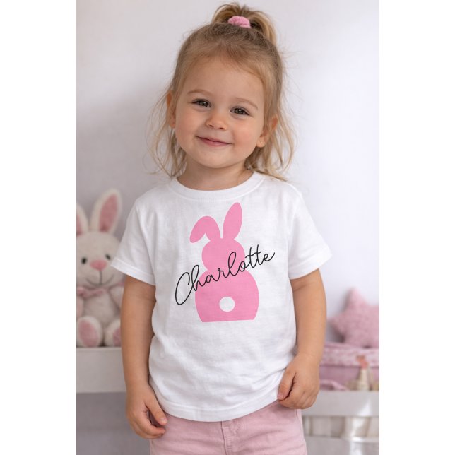 Personalized Easter Bunny, Custom Name  T Shirt (Skapare uppladdad)