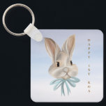 Personalized Easter Bunny Keychain Nyckelring<br><div class="desc">Carry a little charm wherever you go with this Personalized Bunny Keychain. Featuring an adorable bunny design in soft pastel tones, this keychain makes a sweet and thoughtful favour for baby showers, birthdays, Easter celebrations, or spring-themed events. Customize the text with a name, date, or special message to create a...</div>